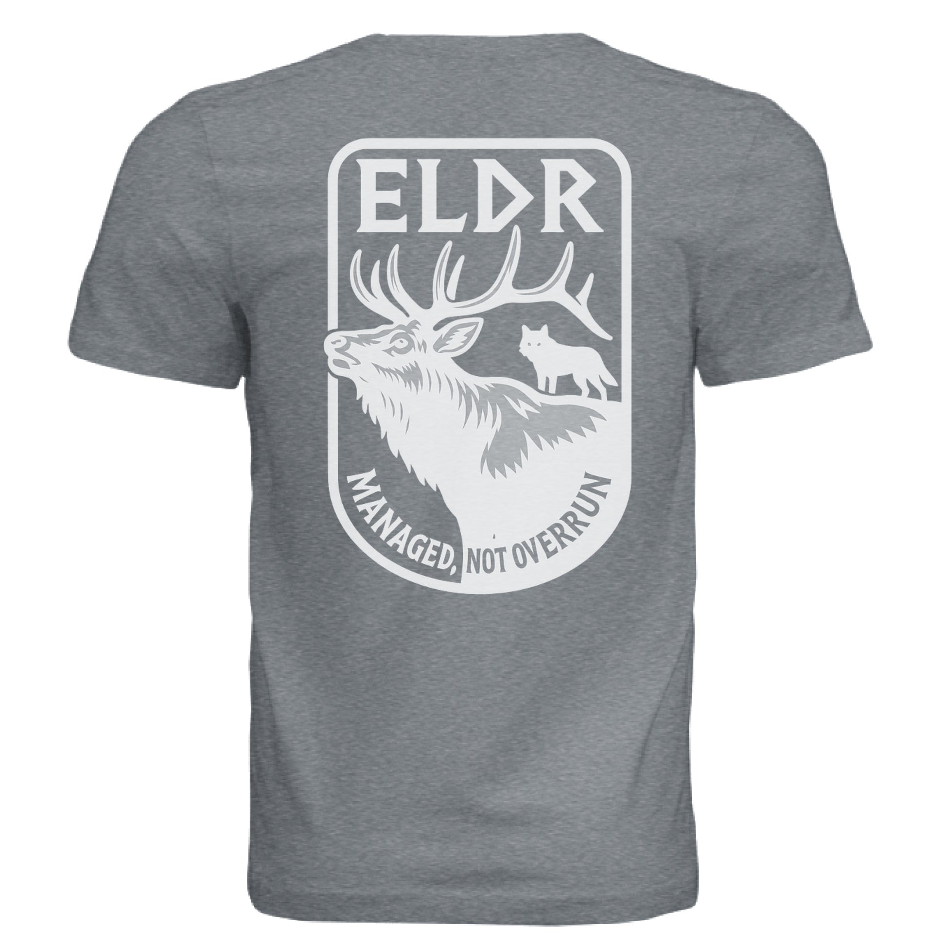 Solid Slate Triblend - BACK