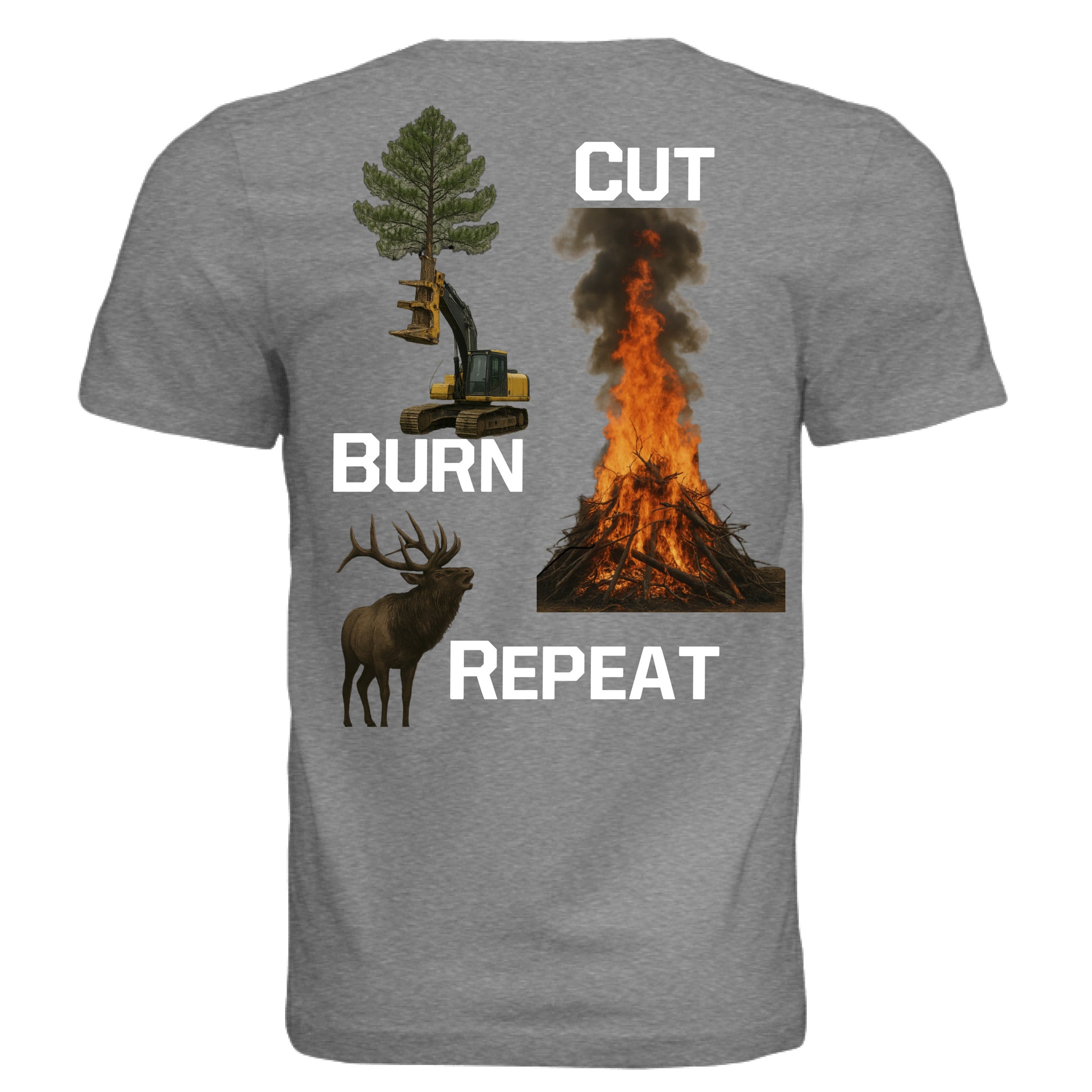 GREY TRIBLEND - BACK