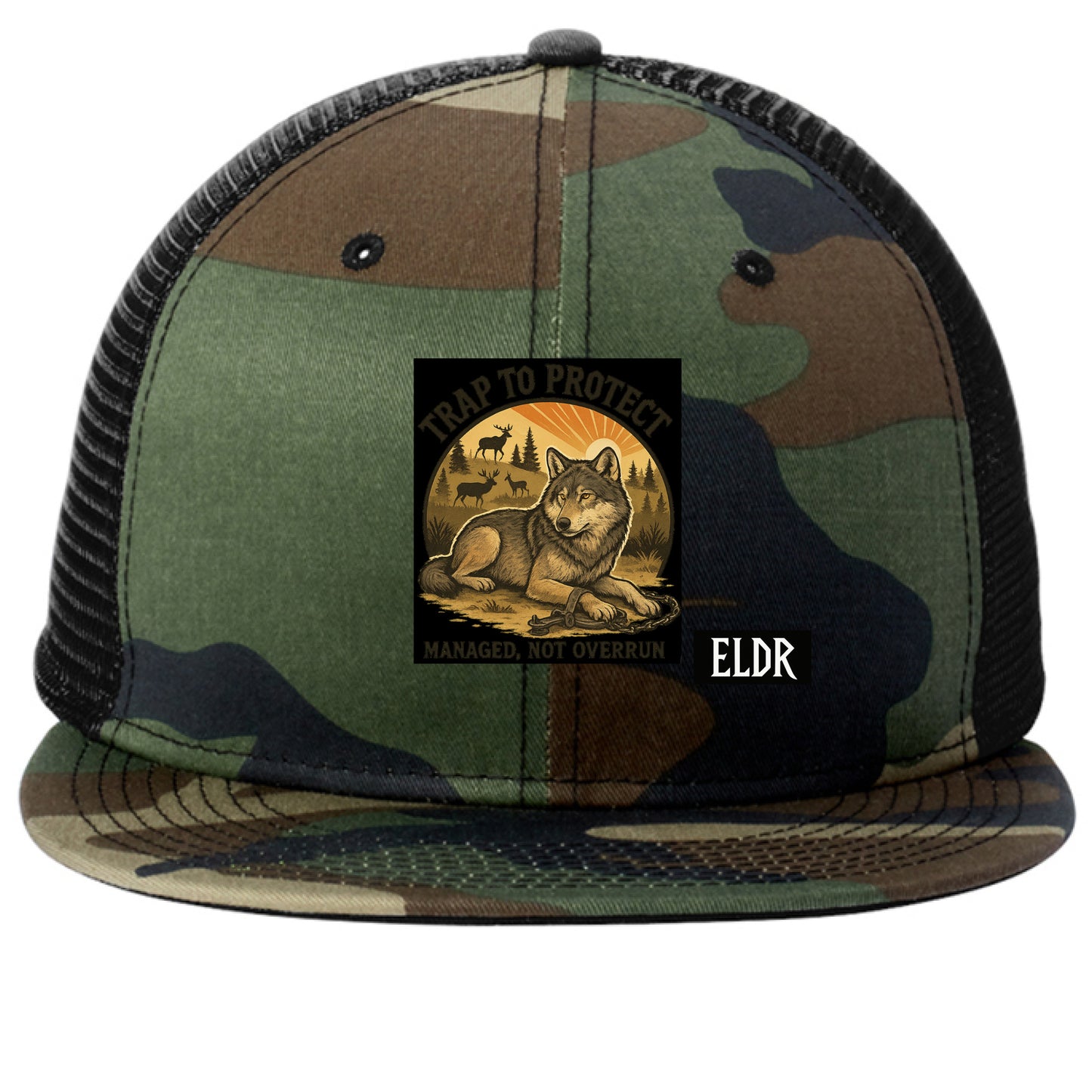 Camo/Black - FRONT